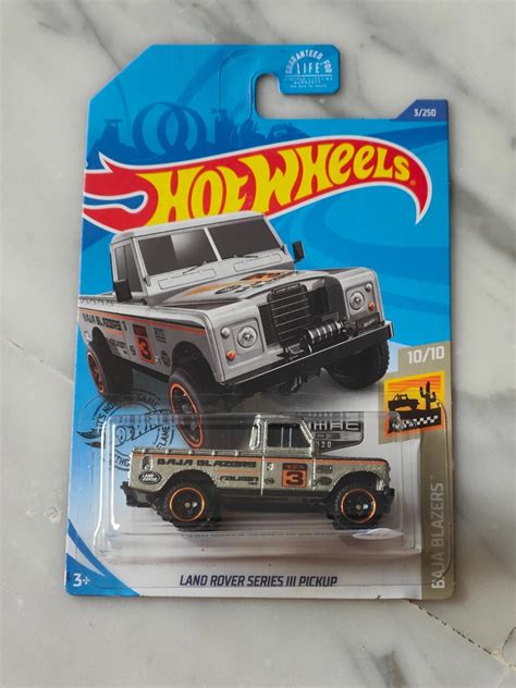 Hot Wheels Land Rover Series Iii Pickup From Walmart Zamac Series Hobbies Toys Toys Games