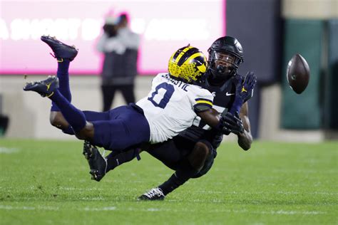 Mike Sainristil becomes perhaps Michigan's best player on defense after playing 3 seasons on offense