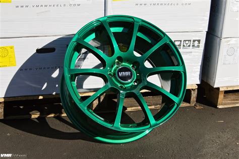 Vmr Wheels New Powder Coat Color Emerald Green