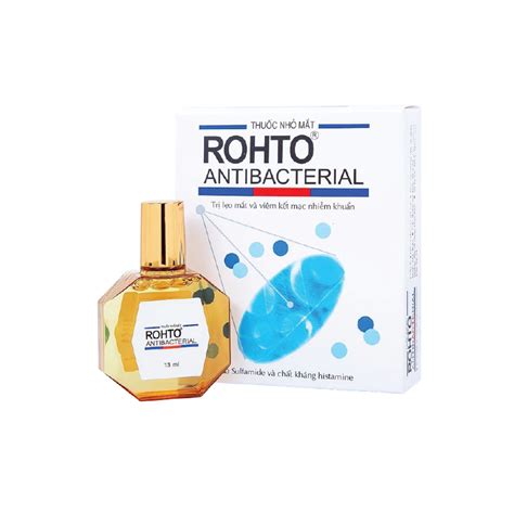 Nhỏ Mắt Rohto Antibacterial (13ml)