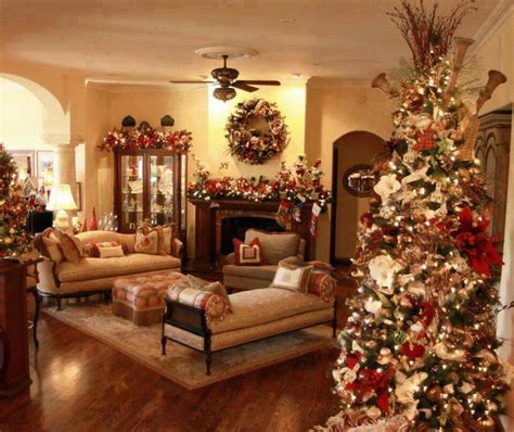 Natale Christmas Home Holiday Decor Christmas Living Rooms