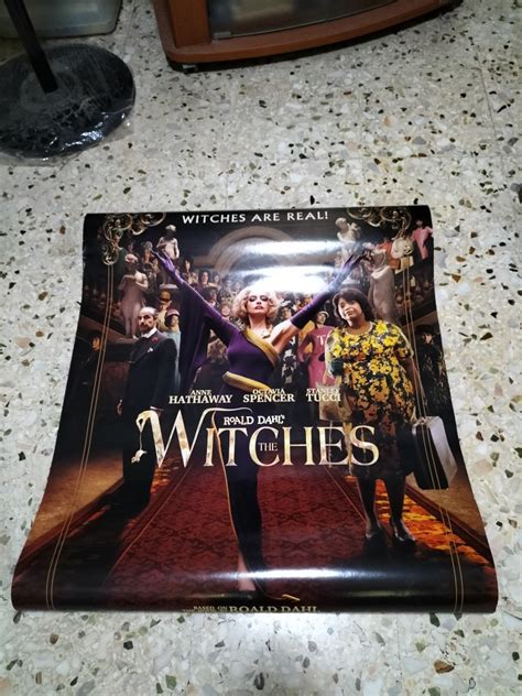 Roald Dahl S The Witches Official Movie Poster Hobbies Toys