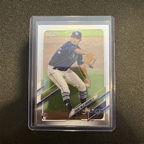 Topps Chrome Shane Mcclanahan Rc Tampa Bay Rays Ebay