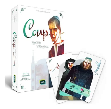 Comprar Jogo Coup - Jogo Coup 2 Edição Com Expansão A Reforma Cartas Estratégia | MercadoLivre