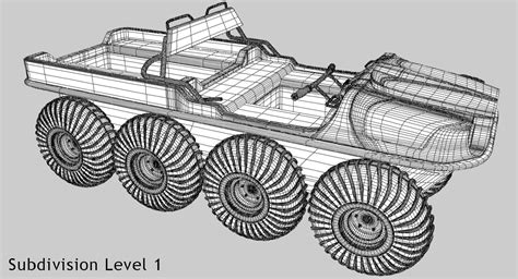 Argo Amphibious Vehicle 3D Model $79 - .dxf .fbx .ma .stl .dae .max - Free3D