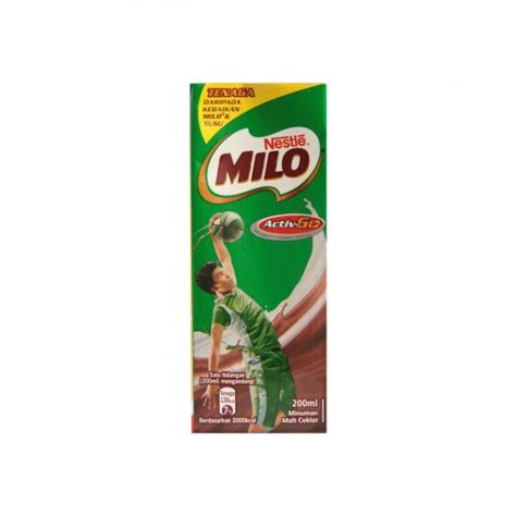 Nestle Milo Activ Go 200ml Nutrition Drink 1 Pack Shopee Malaysia