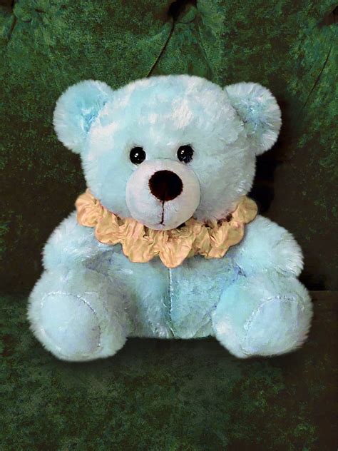 Blue Teddy Bear Oso De Peluche Marron Blue Ari Dolls Flickr