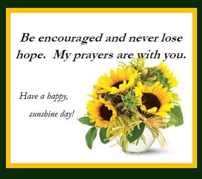 Sunshine And Encouragement Free Encouragement ECards Greeting Cards