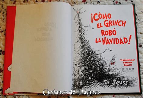 Océanos de Páginas Foto reseña Cómo el Grinch Robó la navidad Dr