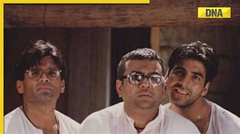 Hera Pheri Akshay Kumar Suniel Shetty And Paresh Rawal Didn T Meet