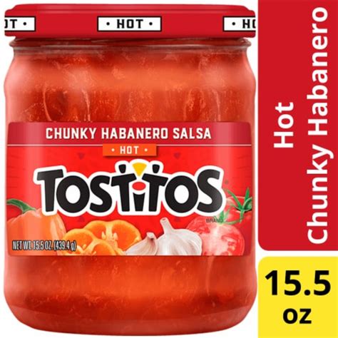 Tostitos Hot Chunky Habanero Salsa Dip Oz Kroger