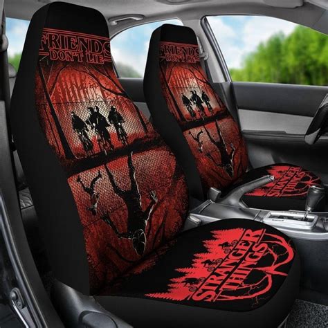 Stranger Things Friend Dont Lie Car Seat Covers STCSC03 Stranger