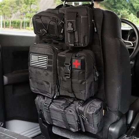 Maiker Tactical Car Seat Back Organizer Upgrade Tactical