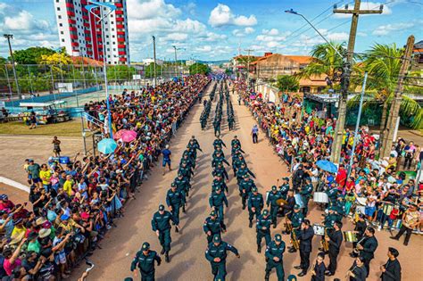 Santar M Semana Da P Tria Encerrou Desfile C Vico Militar Na