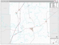 Daviess County, MO Map (Premium Style)