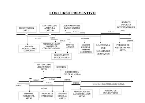 Cronograma Concursal Concursos Y Q Concursos Y Quiebras Studocu