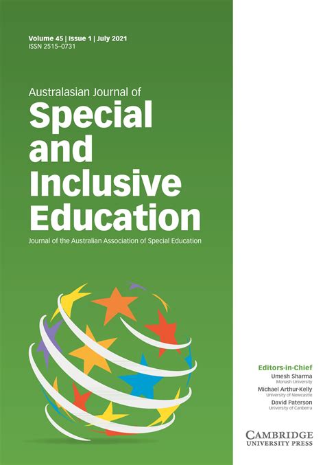 Australasian Journal of Special and Inclusive Education | Latest issue | Cambridge Core