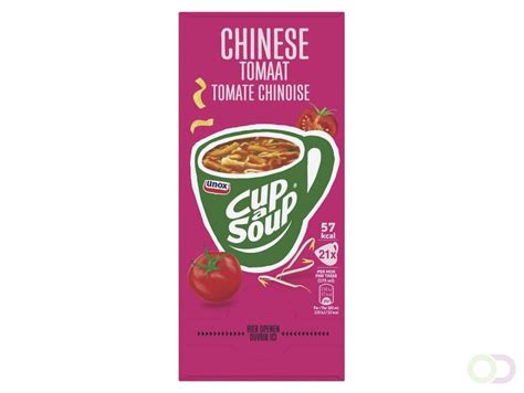 Cup A Soup Unox Chinese Tomaten 21x175ml Office Deals Nl