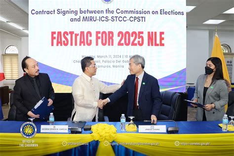 B Automation Deal Sa Pagitan Ng Comelec At Miru Inalmahan Saksipinas