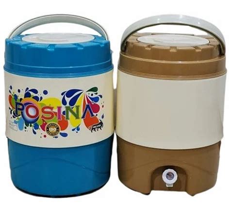 Plastic Posina Water Cool Jar Cold Time Hours Capacity Litre