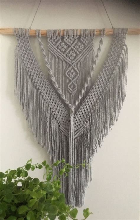 Macrame Wall Hanging Macrame Wall Rug Macrame Wall Hanger Etsy