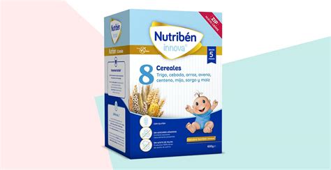 Nutribén Innova 8 Cereales papilla instantánea a partir de los 5 meses