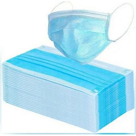 3 Ply Non Woven Disposable Face Mask At Rs 2 3 Ply Mask In Delhi ID