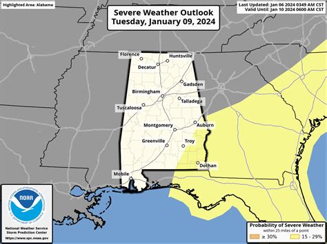 Tornadoes, severe storms possible late Monday and Tuesday in Alabama ...