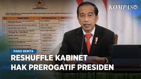 Hoaks Reshuffle Kabinet Bertebaran Pascapenetapan Capres Cawapres Youtube