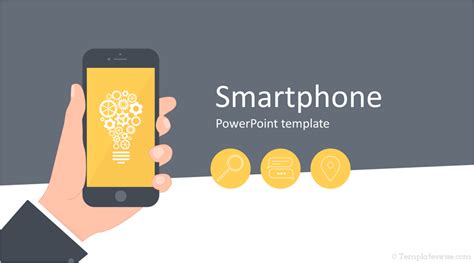 Smartphone Powerpoint Template Templateswise