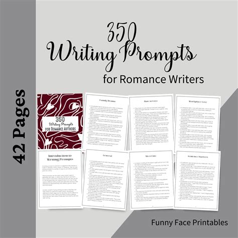 Romance Writing Prompts For Authors Romantic Writing Prompts Creative Writing Prompts Romance