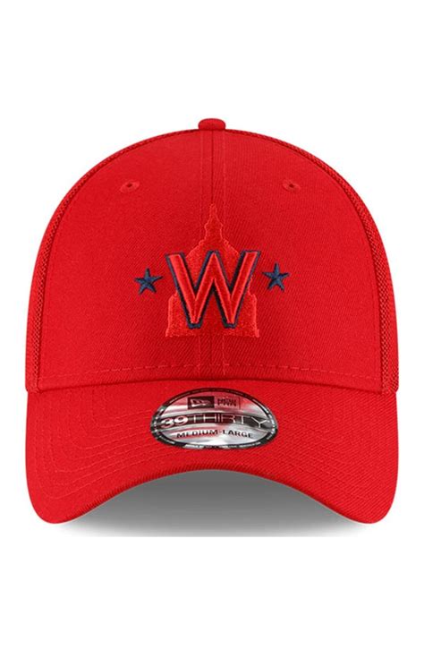 New Era Mens New Era Red Washington Nationals 2023 Batting Practice