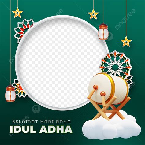 Selamat Idul Adha White Transparent Facebook Frame Twibbon Selamat