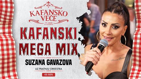 SUZANA GAVAZOVA KAFANSKI MEGA MIX 48MIN UZIVO ORK ACE STOJNEVA