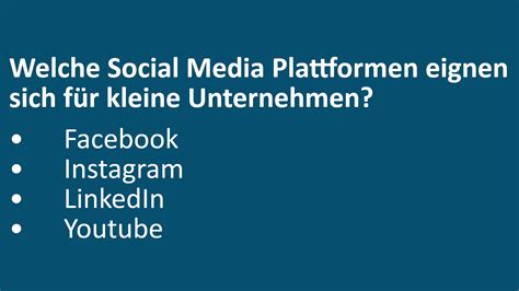 Social Media Kanal für kleine Unternehmen CCDM GmbH