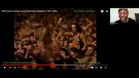 INXS Devil Inside Live Wembley Stadium 1991 Reaction INXS Music