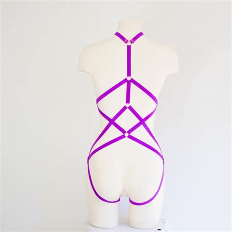 Harness Lingerie For Women Etsy