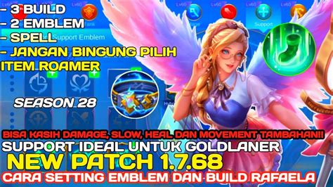 CARA SETTING EMBLEM DAN BUILD RAFAELA TERSAKIT 2023 BUILD RAFAELA