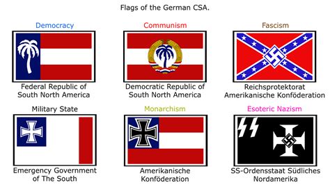 Flags of German Dixieland by Seacatlol on DeviantArt