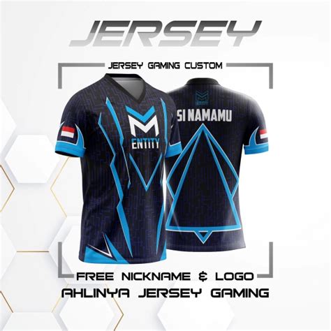 Jual Jersey Gaming Esport Freefire Custom Full Printing Free Custom