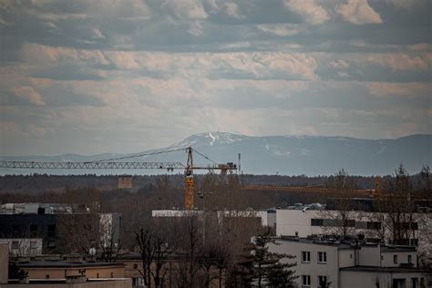 Katowice Widok Z Drapacza Chmur Zapiera Dech W Piersiach Wida G Ry