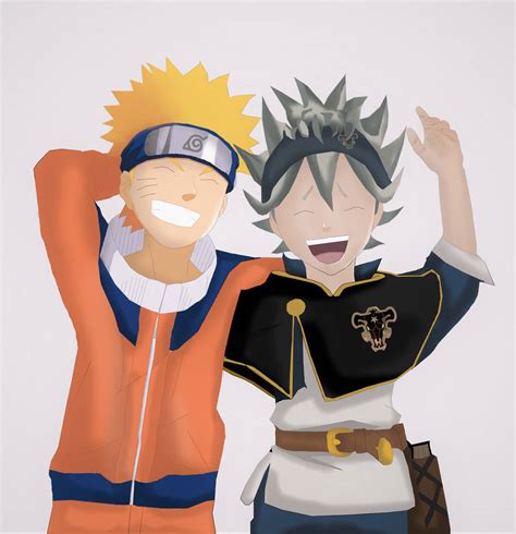 Naruto And Asta By Mrrentao On Deviantart