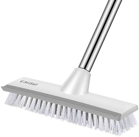 Amazon.com: SetSail Floor Scrub Brush with 51-Inch Long Adjustable