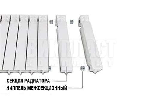 Ниппель для радиатора отопления 1" купить в Минске