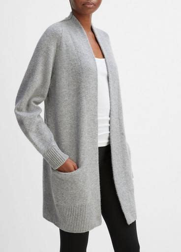 Cashmere Open Front Cardigan In Cardigans Vince