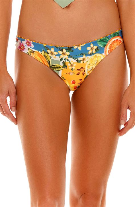 Agua Bendita Lola Vita Reversible Bikini Bottoms Multicolor