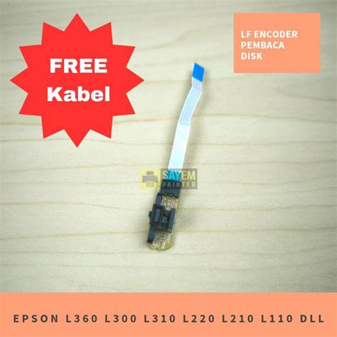 Jual Kabel Sensor Lf Pf Encoder Pembaca Disk Bulat Epson L L L