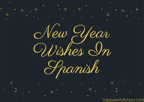 New Year Wishes In Spanish ¡feliz Año Nuevo 2024