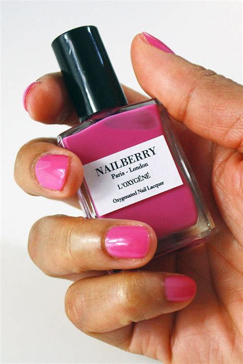 Pomegranate Juice Award Winning Natural Nail Polish By Nailberry