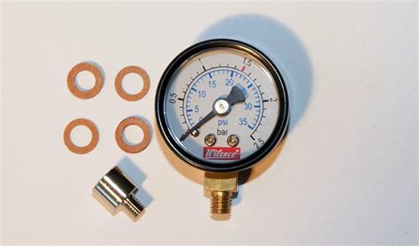 WILESCO 01528 ERSATZTEIL MANOMETER M 6 Unten EBay